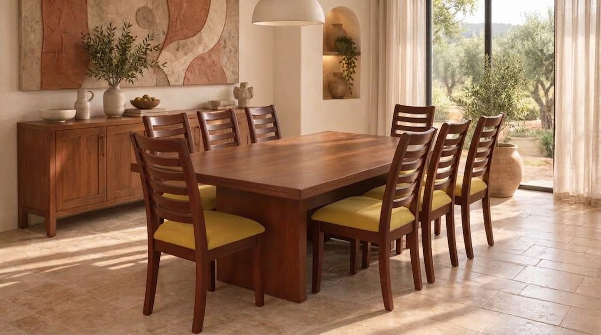 MESA COMEDOR 8 PERSONAS